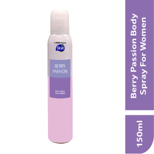 Skye Berry Passion Body Spray For Women 150 Ml