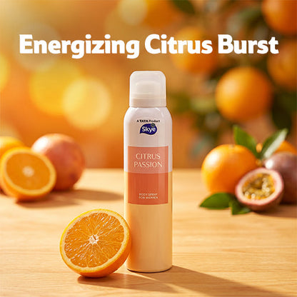 Skye Citrus Passion Body Spray For Women, 150 ml