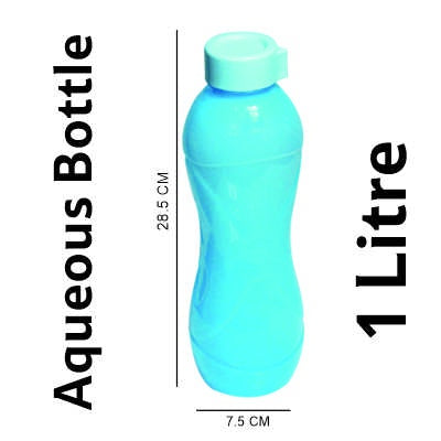 Smartle Aqueous Bottle Blue 1 Ltr pack of 1