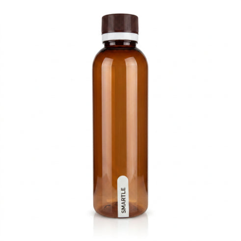 Smartle Round Aqua Bottle Brown 1 Ltr pack of 1