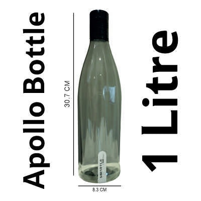 Smartle Apollo Bottle Grey 1 Ltr pack of 1