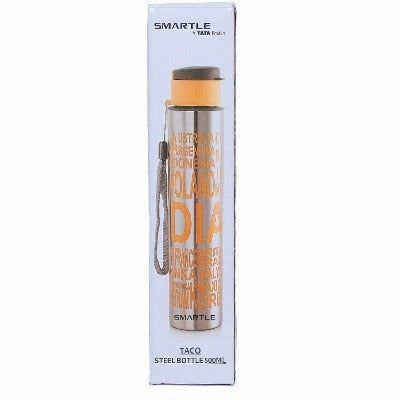 Smartle Taco Steel Bottle Pink 700 Ml pack of 1