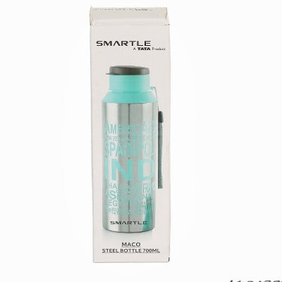 Smartle Maco Steel Bottle Green 700 Ml pack of 1