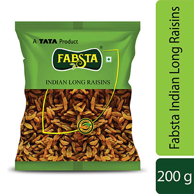 Fabsta Indian Long Raisins 200 gm