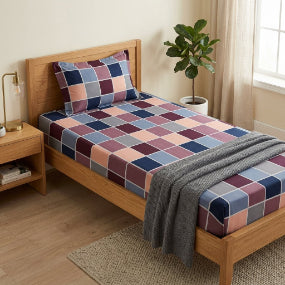 Smartle Printz Single Bedsheet Blocks 1 pc
