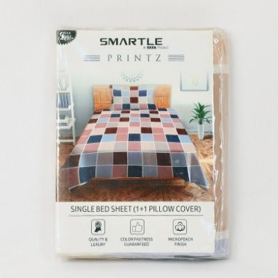 Smartle Printz Single Bedsheet Blocks 1 pc