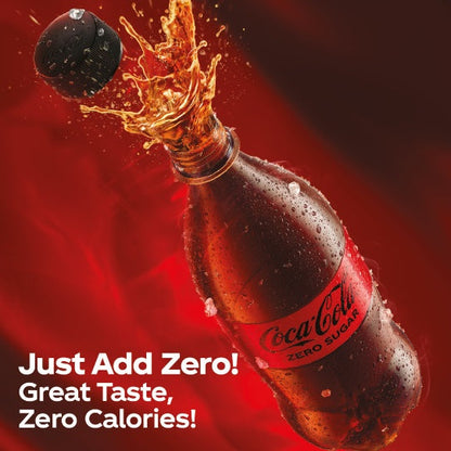 Coca Cola Zero Carbonated Soft Drink 750 ml