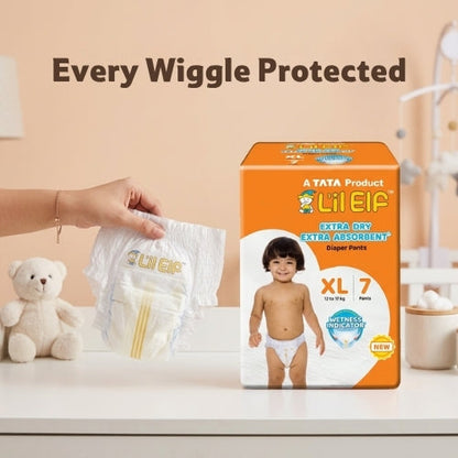 Tata Diaper Pants XL, Pack of 7