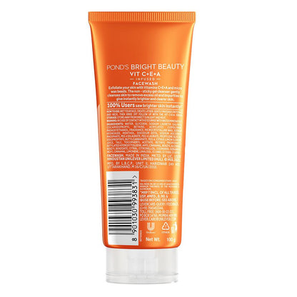 Ponds Bright Beauty Vitamin C Gel Cleanser 100 ml