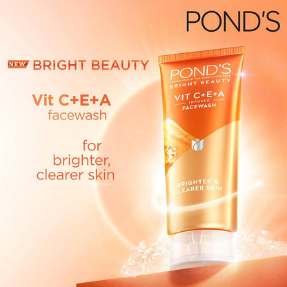 Ponds Bright Beauty Vitamin C Gel Cleanser 100 ml