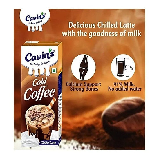 Cavin'S Cold Coffee Tetrapack 180 ml