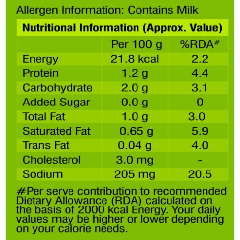 Heritage Buttermilk Tetrapack 180 ml