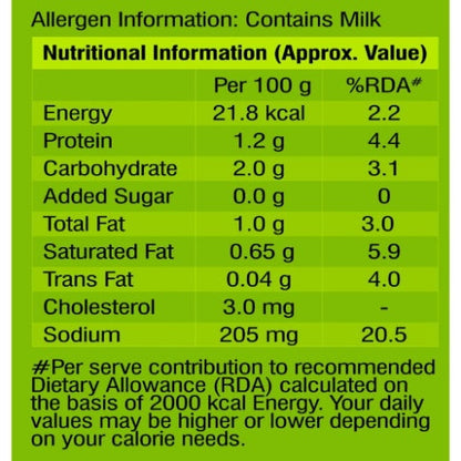 Heritage Buttermilk Tetrapack 180 ml