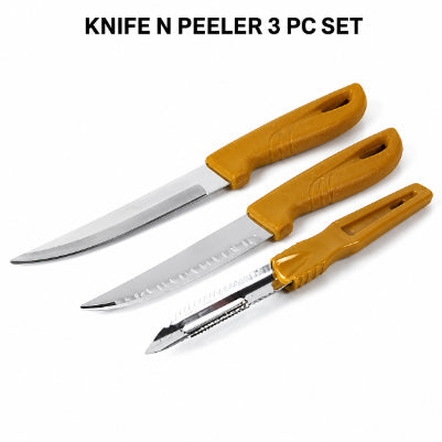 Smartle Knife And Peeler set of 3