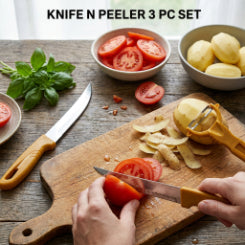 Smartle Knife And Peeler set of 3