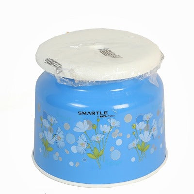 Smartle Printed Round Patla Blue 1 pc