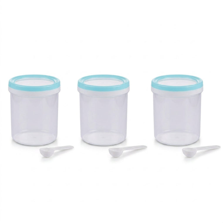 Smartle Easy Spin Container 1.5 Ltr Green set of 3