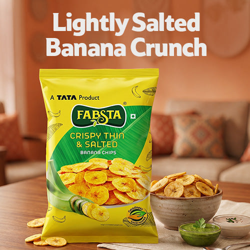 Fabsta Banana Chips Salted 500 g