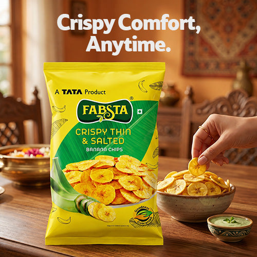 Fabsta Banana Chips Salted 500 g