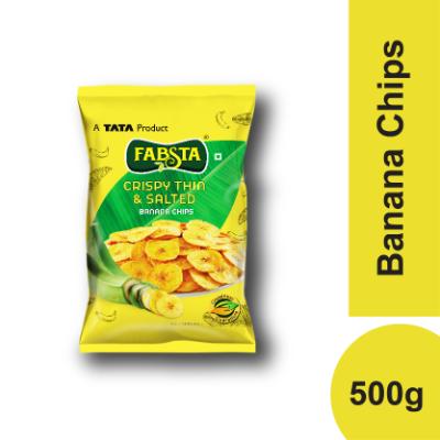 Fabsta Banana Chips Salted 500 gm