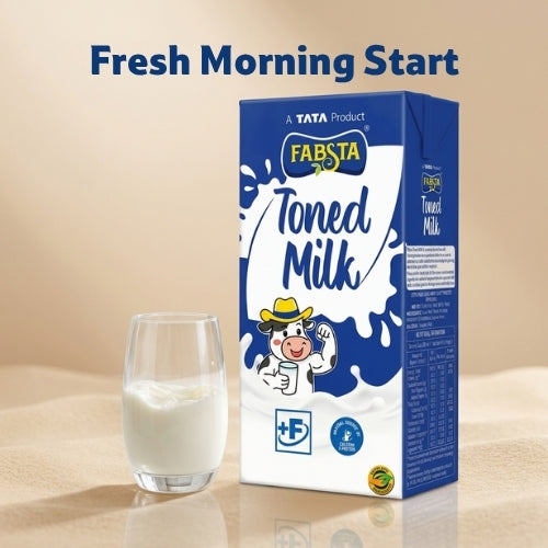 Fabsta Toned Milk, 1 L