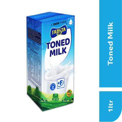 Fabsta Toned Milk Tetra Pack 1 ltr
