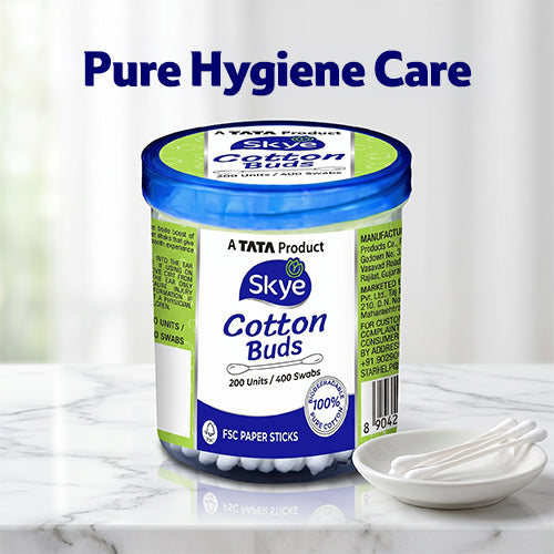 Skye Cotton Buds, 200 Pcs (Jar)