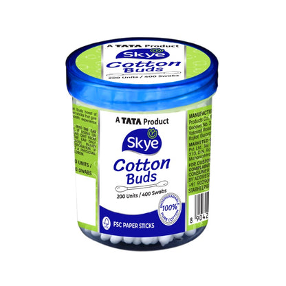 Skye Cotton Buds, 200 Pcs (Jar)