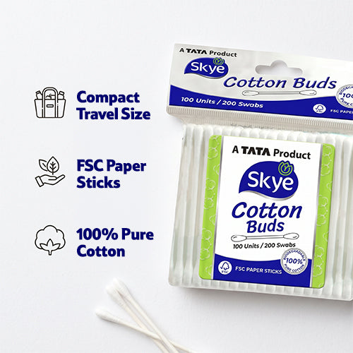 Skye Cotton Buds, 100 Pcs