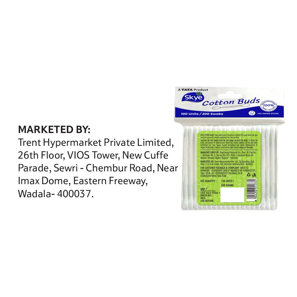Skye Cotton Buds 100 pcs