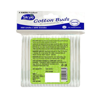 Skye Cotton Buds, 100 Pcs