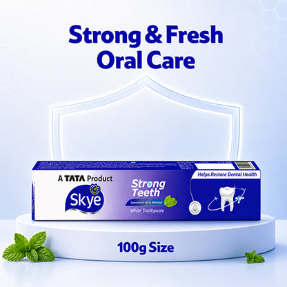 Skye Strong Teeth White Toothpaste, 100 g
