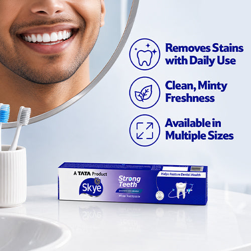 Skye Strong Teeth White Toothpaste, 100 g