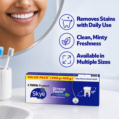 Skye Strong Teeth White Toothpaste, 300 g