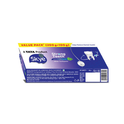 Skye Strong Teeth White Toothpaste, 300 g