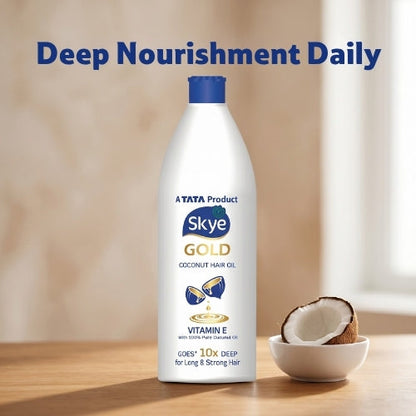 Skye Gold Coconut Hair Oil, 200 ml