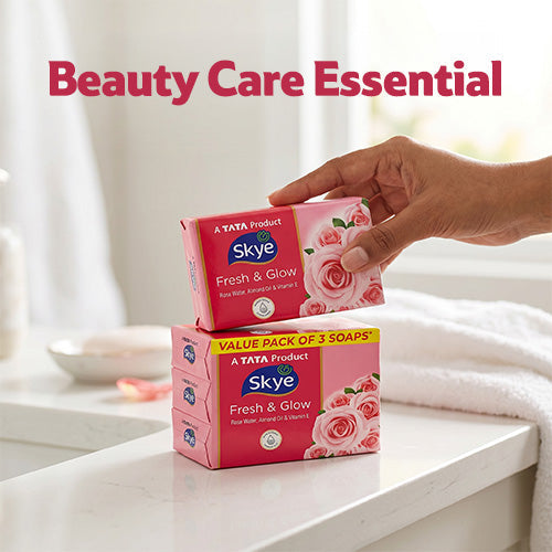 Skye Fresh & Glow Soap, Pack of 3 x 150 g