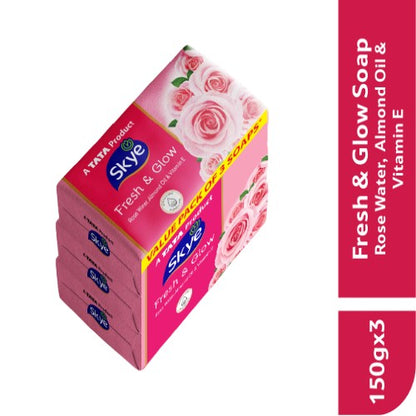 Skye Fresh And Glow Soap 3x150 gm