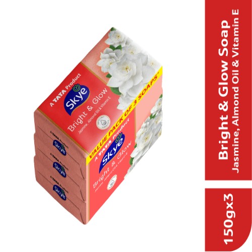 Skye Bright And Glow Soap 3x150 g