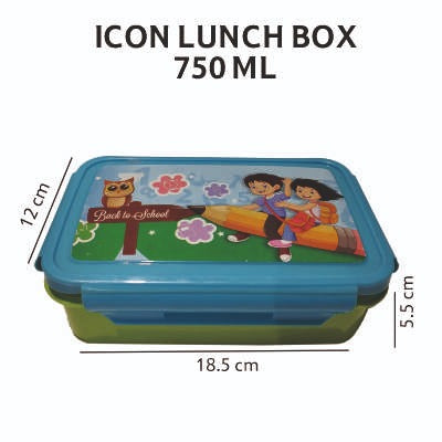 Smartle Icon Lunch Box 750 Ml Assorted 1 pc