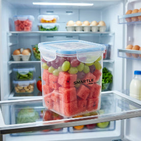 Smartle 4 Side Lock Container Sqaure 900 Ml 1 pc