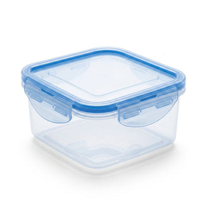 Smartle 4 Side Lock Container Sqaure 350 Ml 1 pc