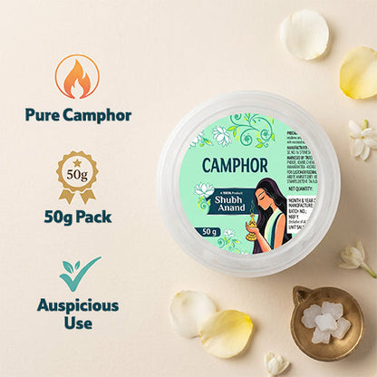 Shubh Anand Camphor, 50 g