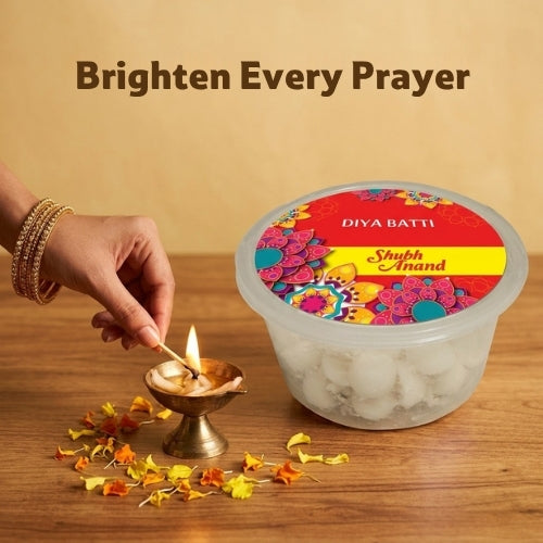 Shubh Anand Diya Batti, 60 Pcs