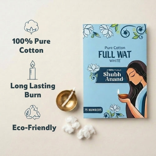 Shubh Anand Full Watt White, 75 Pcs