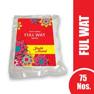 Shubh Anand Full Wat White 75 pcs