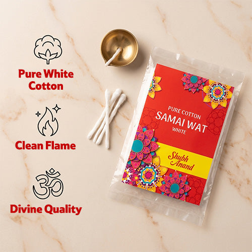 Shubh Anand Samai Watt White, 75 Pcs