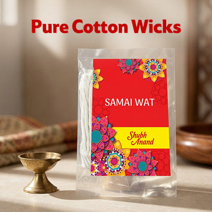 Shubh Anand Samai Watt Yellow, 100 Pcs