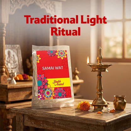Shubh Anand Samai Watt Yellow, 100 Pcs