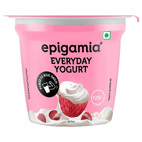 Epigamia Every Day Yogurt Lychee 75 gm
